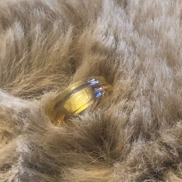 925 LAA Honey Twilight Murano Glass Beads Pearlescent yellow 61402 Retired EUC - Picture 8 of 12